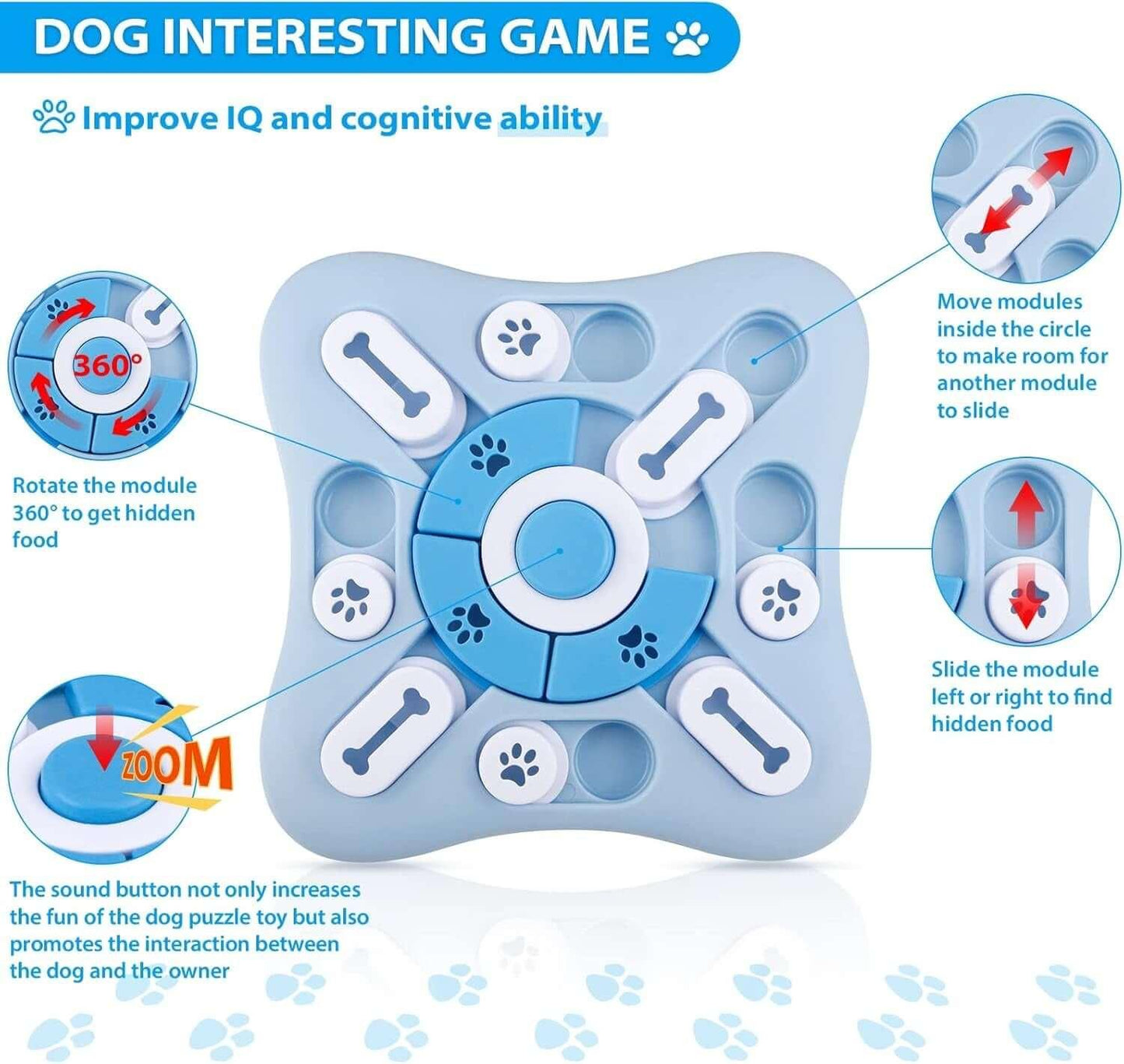 Interactieve Honden Puzzel