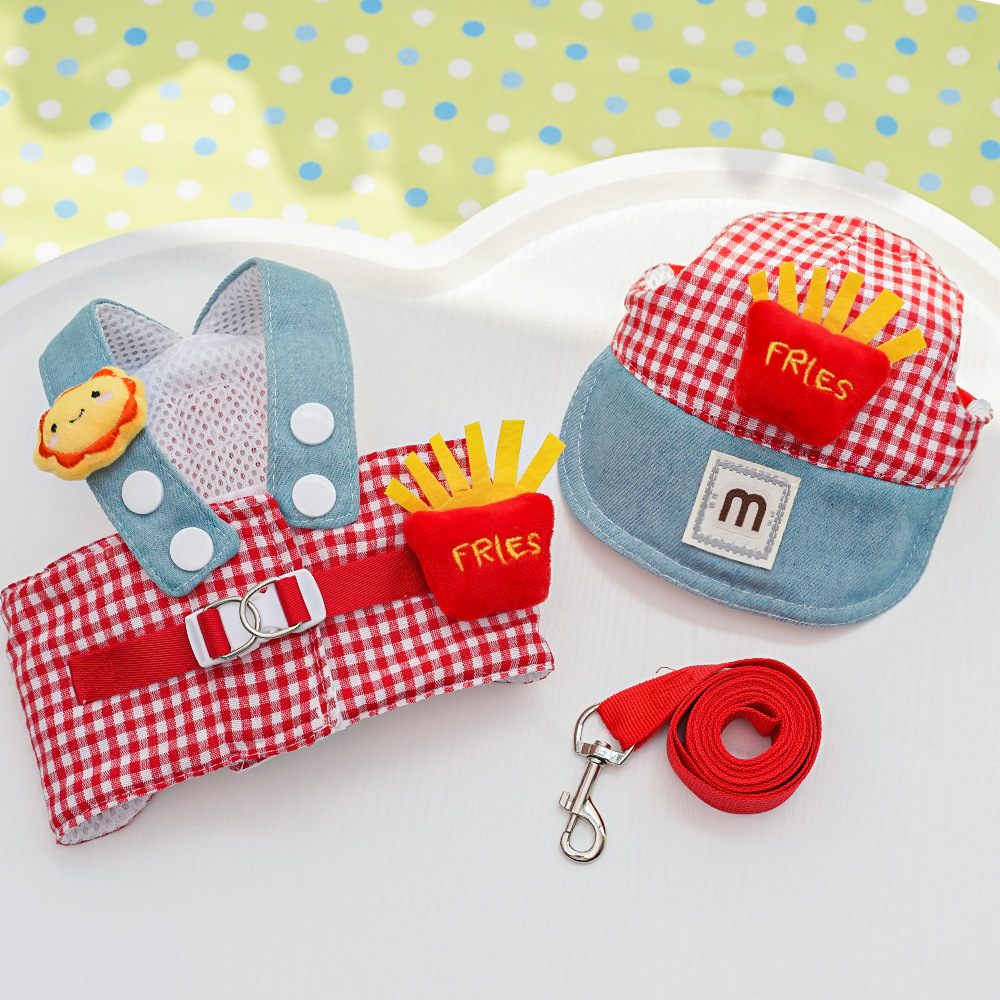 3-in-1 Hond Harnas Set Met Pet